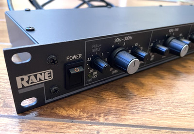 RANE PE 15 PARAMETRIC EQUALIZER 5-BAND RACKMOUNT XLR