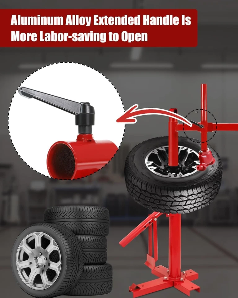 Комплект ручной шиномонтажной головки с шиномонтажной головкой для большинства автомобильных шин - Изображение 3 из 4