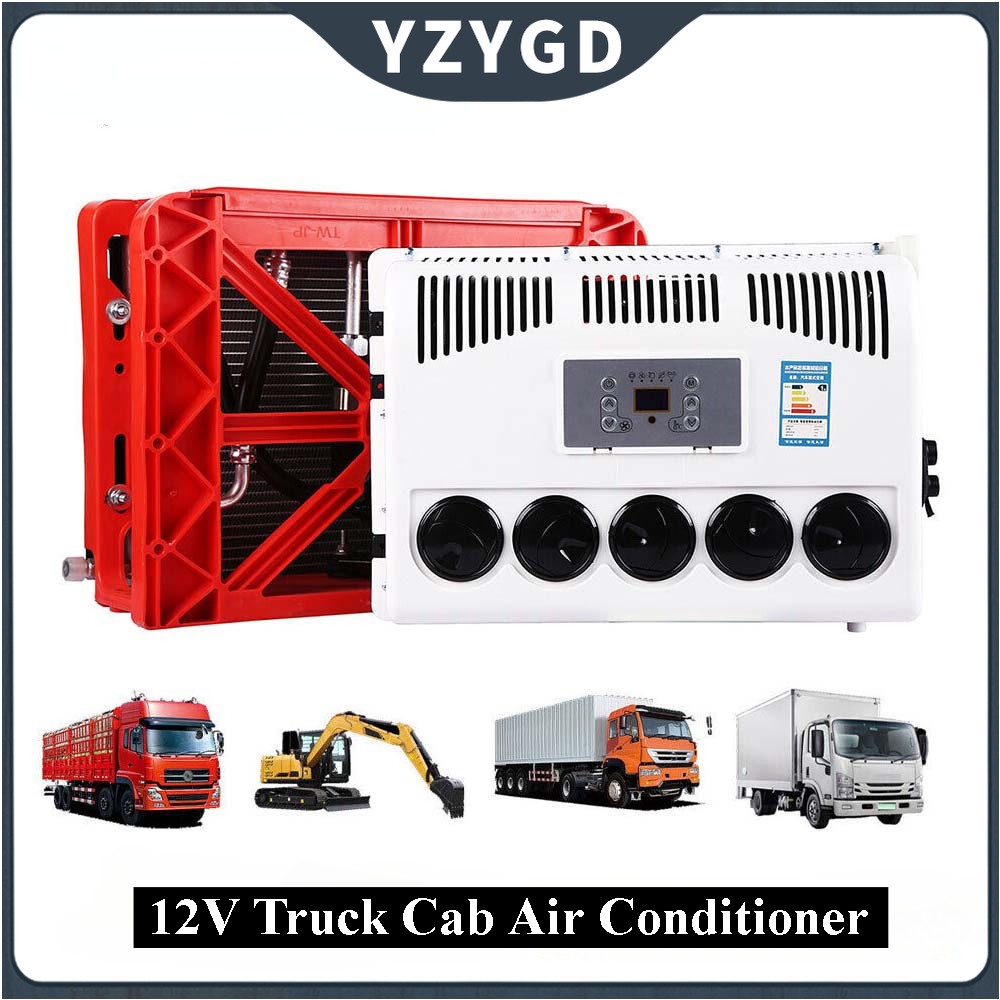 12V Truck Split Cab Air Conditioner For Semi Trucks Bus RV Caravan AC-image