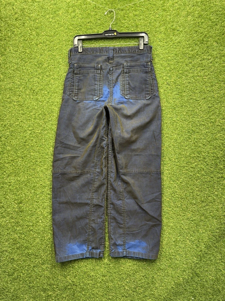 Pantalones Vintage Route 66 Niños 16 Pana Sueltos Pierna Ancha Carpintero Trabajo y2k Foto 2 de 4