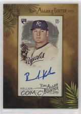 2019 Topps Allen & Ginter Mini Baseball Auto Brad Keller #MA-BK Auto 2r7