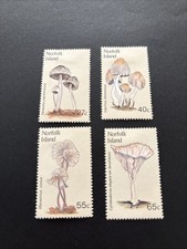 Norfolk Island Postage Stamp Set MM Fungi /mushrooms