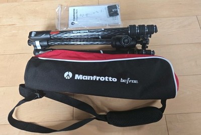 Mint Manfrotto Befree GT Travel Carbon Fiber Tripod with Ball Head (Black) 50305