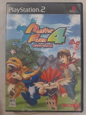 Monster Farm 4 (Sony Playstation 2 PS2) Japan Region-Locked & May Need Buffed