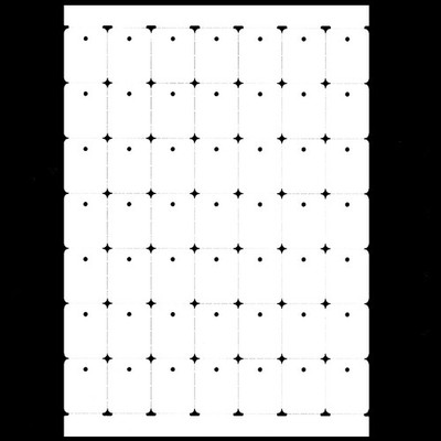 EE731= 9.800 Bogen Etiketten 30x38 mm Karton A4 bedruckbar Hänge Bogenetiketten