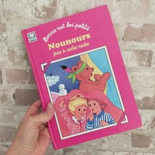 Livre VINTAGE Nounours joue à cache-cache Claude Laydu retro 80s 90s