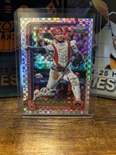 2025 TOPPS CHROME BASEBALL WILLSON CONTRERAS X-FACTOR REFRACTOR #82