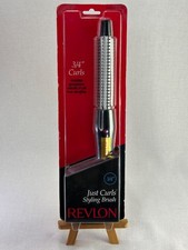 Vintage Revlon Just Curls Styling Brush 3/4 C...
