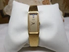 Vintage Seiko Ladies Gold Tone Diamond Bracelet Watch - 1320-5289R