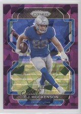 2021 Panini Prizm Purple Ice Prizm 173/225 TJ Hockenson #147 1s6