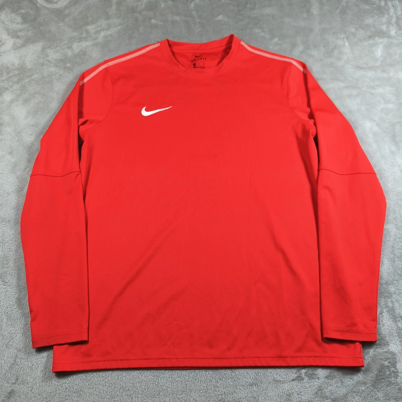 Nike Park 18 Drill Top Crew Shirt Mens XL Soccer Training Long Sleeve AA2088 657