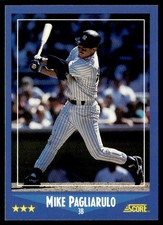 1988 Score Mike Pagliarulo New York Yankees #170
