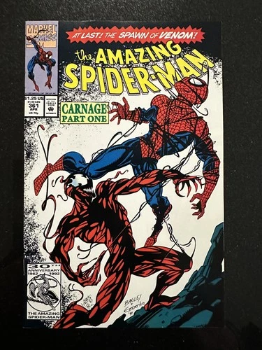 AMAZING SPIDER-MAN #361 (1992) 1st FULL CARNAGE NM- SHARP COPY