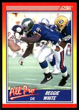 Reggie White 1990 Score #574 Eagles NFL READ FREE SHIPPING AutographDen