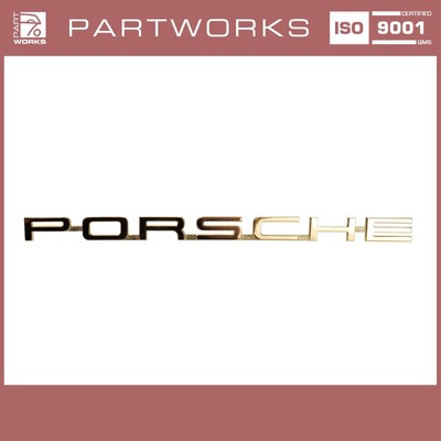 Schriftzug ORIGINAL PORSCHE 356 B T6 C Porsche GOLD