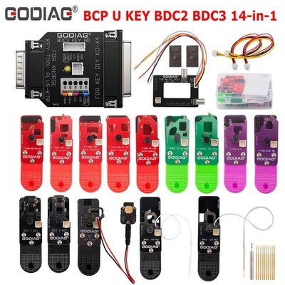 GODIAG BCP U KEY BDC2 BDC3 14-in-1 Adapter for KEY TOOL PLUS/IM608/KD-MAX/KYDZ
