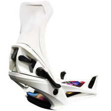 Flux DS Step On Snowboard Binding Herren Damen SO Binding Bianco 2025 NUOVO