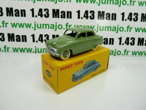 Dinky Toys 534 – BMW 1500 Vert Tilleul, Plancher Anodisé, Miniature Occasion