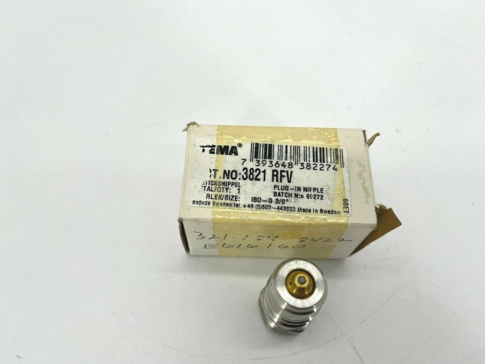 New Tema 3821RFV Hydraulic Quick Coupling - Image 2 of 4