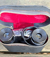 Vintage Belfont Binoculars Pocket Opera Size Case 4 x 30 Japan