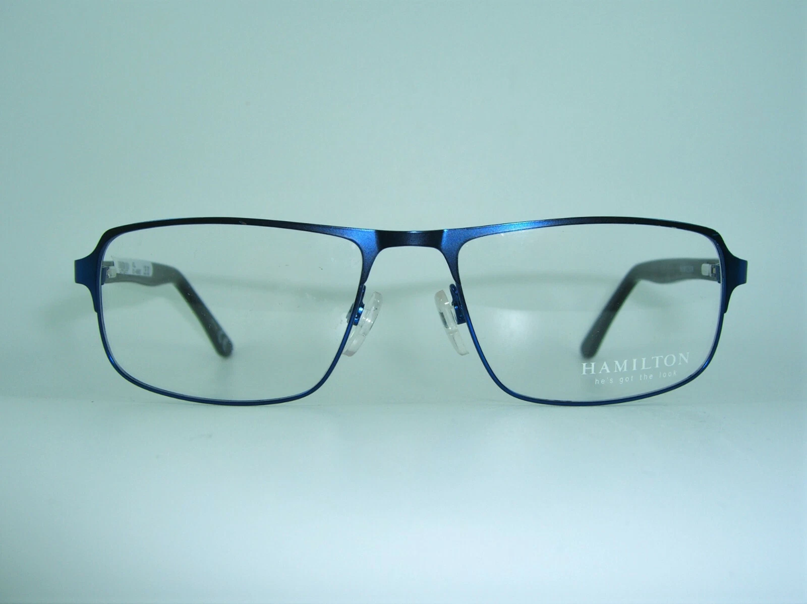 Hamilton  eyeglasses  frames  Titanium  square  oval  NOS  ultra vintage