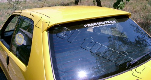 Ala spoiler tetto posteriore per Peugeot 106 96-03 (2 porte) - Foto 2 di 7