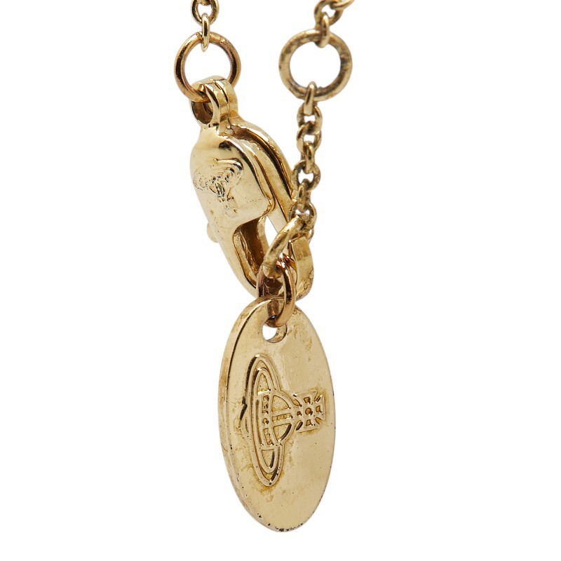 アクセサリーその他 Vivienne Westwood [Vivienne Westwood] 25FW Mini Bath Relief Vivienne Westwood Gold Plated Mini Bath Relief Rhinestone