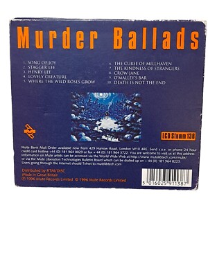 Nick Cave and the Bad Seeds - Murder Ballads [Digipak] RARE import