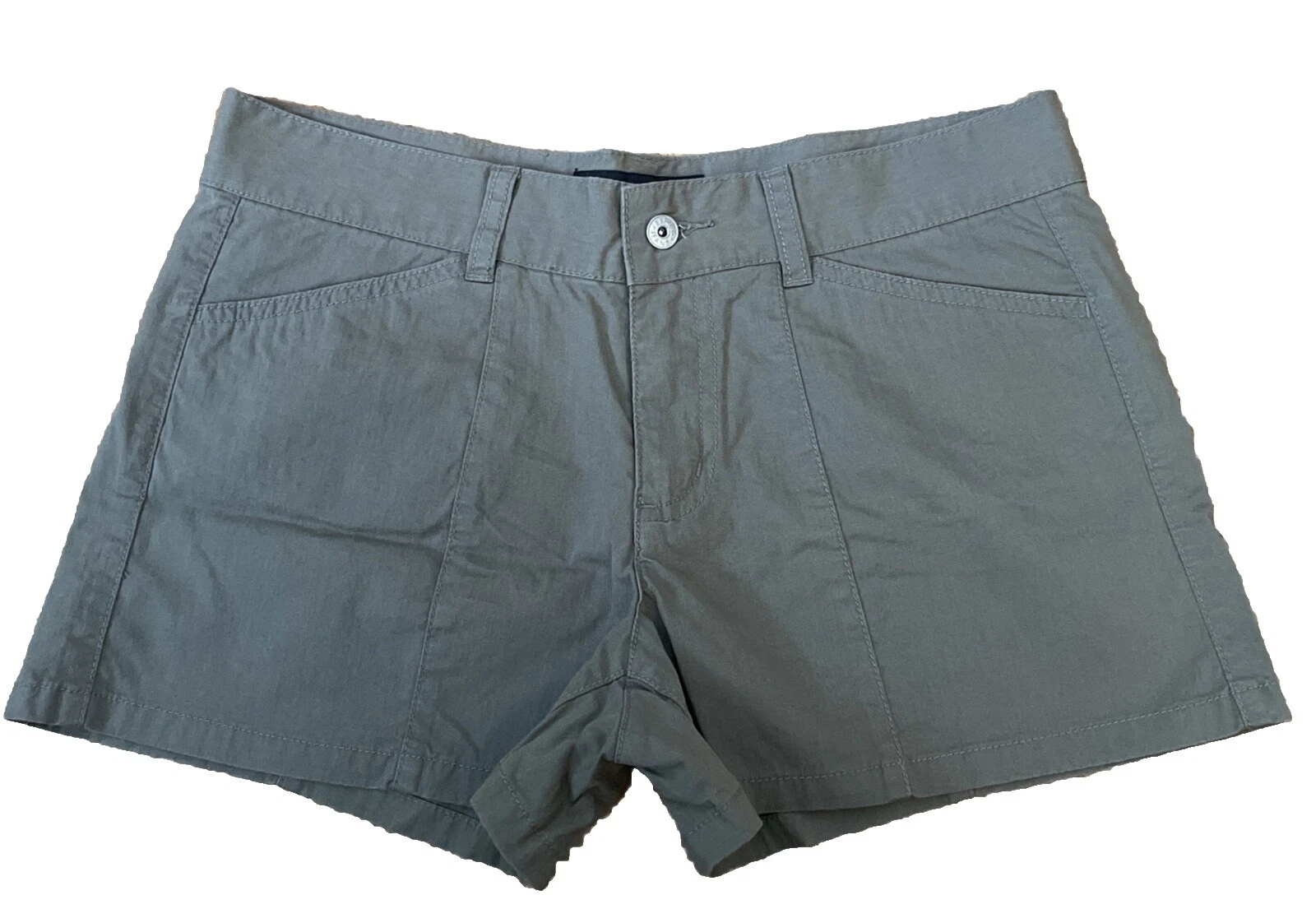 Pantalones cortos de nylon Express Patrón sólido para De mujer