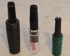 Lot of  (3) Crow Calls. Carlton’s; Red head; Knight & Hale;