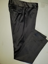 EXPRESS DESIGN STUDIO Editor Satiny Grey Pants Sz 4S