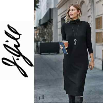 jjill black dress Dress Casual Short By J. Jill In Black, Size:2X – Clothes Mentor  Strongsville OH