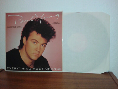   Paul Young    Everything Must Change (Special Extended Mix) | VINYL