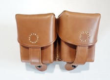 Czech army pre WW2 repro VZ24 rifle ammo pouches marked 1935 Czech made
