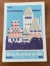 1 Zündholzetiketten, Streichholzetiketten, Riesa 1963, Berlin Hauptstadt der DDR