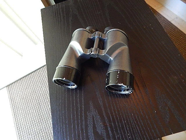 PRISMÁTICOS BAUSCH&LOMB PINTADOS PESADOS DE COLECCIÓN 7X50 FUNCIONAN BIEN FALTA PIEZA DE METAL Foto 2 de 4