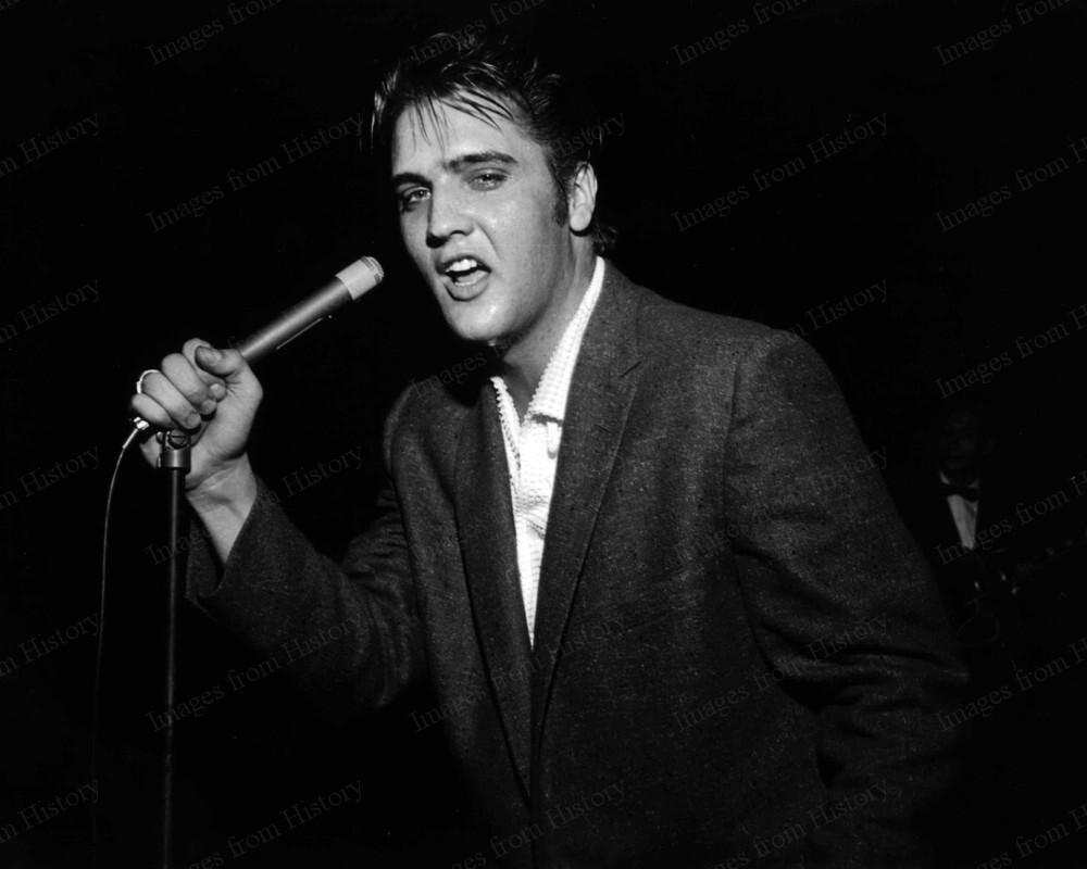8x10 Print Elvis Presley Bob Neal's Cotton Jamboree 1956 Memphis TN # ...