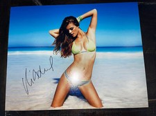 Nina Agdal Signed Autograph 11x14 Photo Sports Illustrated Swimsuit Model