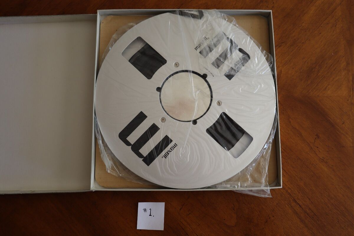 Maxell LN 35-180 Metal Reel 10.5 Maxell LN 35-180 Metal Reel 10.5