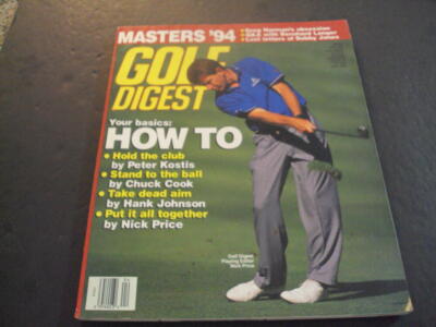Golf Digest Apr 1994 Greg Norman, Your Basic: How To ID:56868