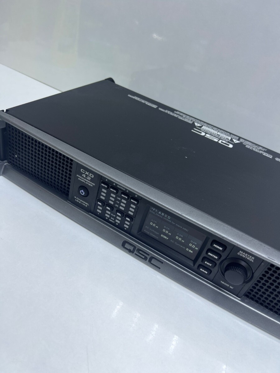 QSC AUDIO PLD4.2 4チャンネル パワーアンプ QSC PLD 4.2 4CHパワーアンプ QSC AUDIO PLD4.2 4チャンネル パワー