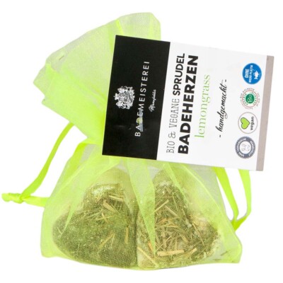 Badeherzen -  Lemongras 15g | ECOWORLD