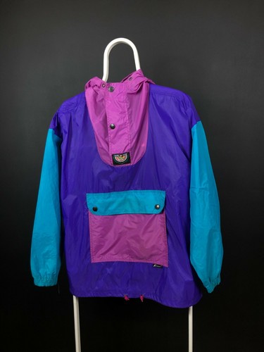 K-WAY Vintage Windbreaker Raincoat 