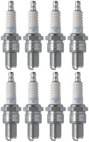 Set of 8 NGK Standard Spark Plugs for Suzuki RM65 2005-2004 Engine 65cc