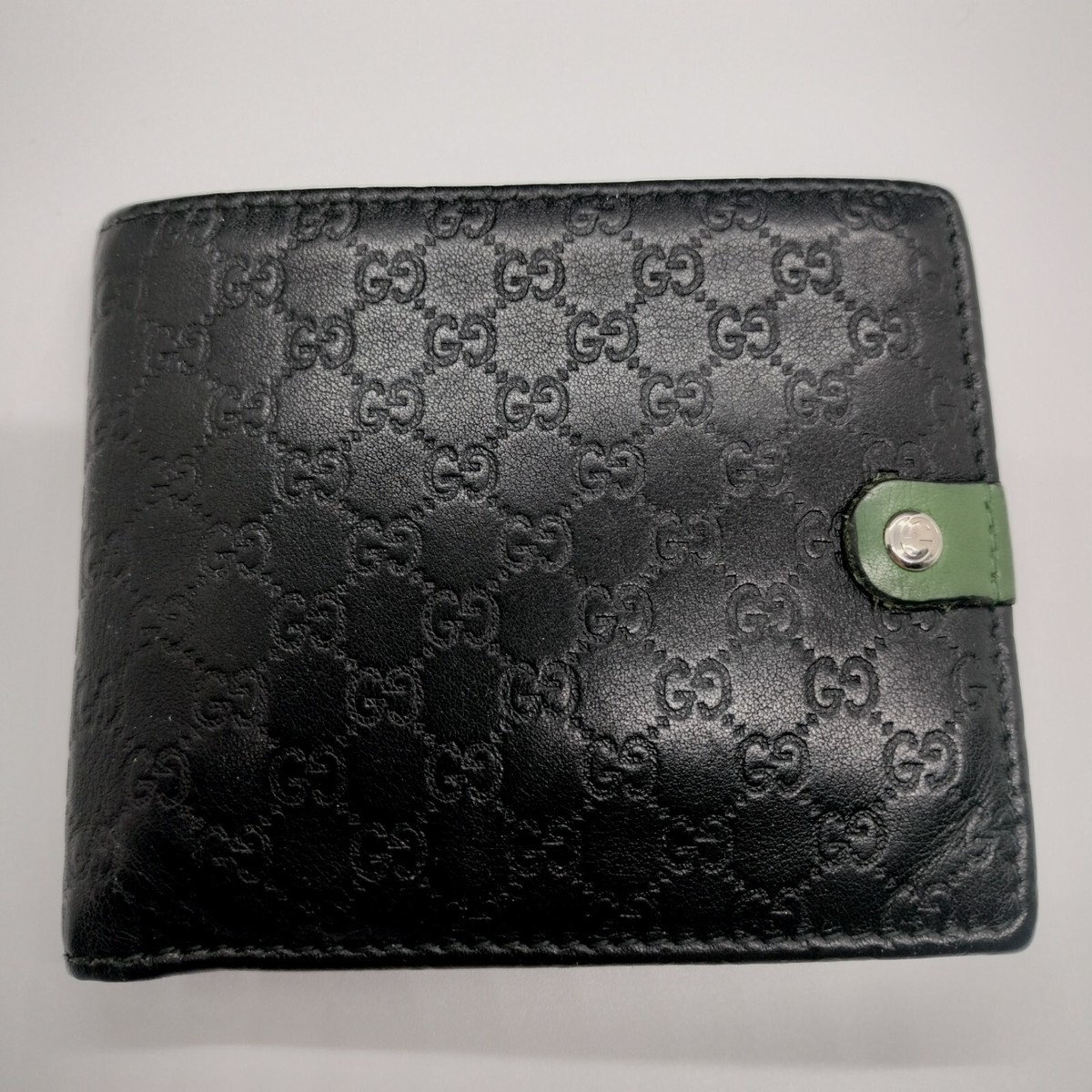 Gucci Micro Guccissima Leather Bi Fold Wallet | eBay