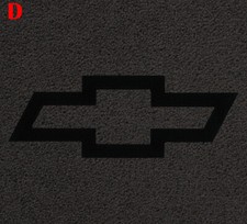 New Black Floor Mats 1971-1977 Chevy Pickup Truck C10 K10 Embroidered Logo 1pc New Black Floor Mats 1971-1977 Chevy Pickup Truck C10 K10 Embroidered Logo 1pc