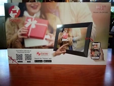 32GB FRAMEO 10.1 inch WiFi Digital Picture Frame 1280x800 HD IPS Touch Screen...