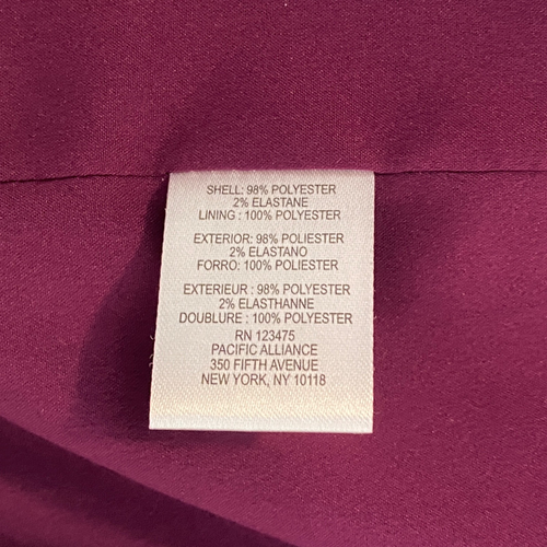 Tahari Topper Jacket Womens Size 10 Arthur Levine Hook Eye Closure Lined Career - Picture 9 of 9