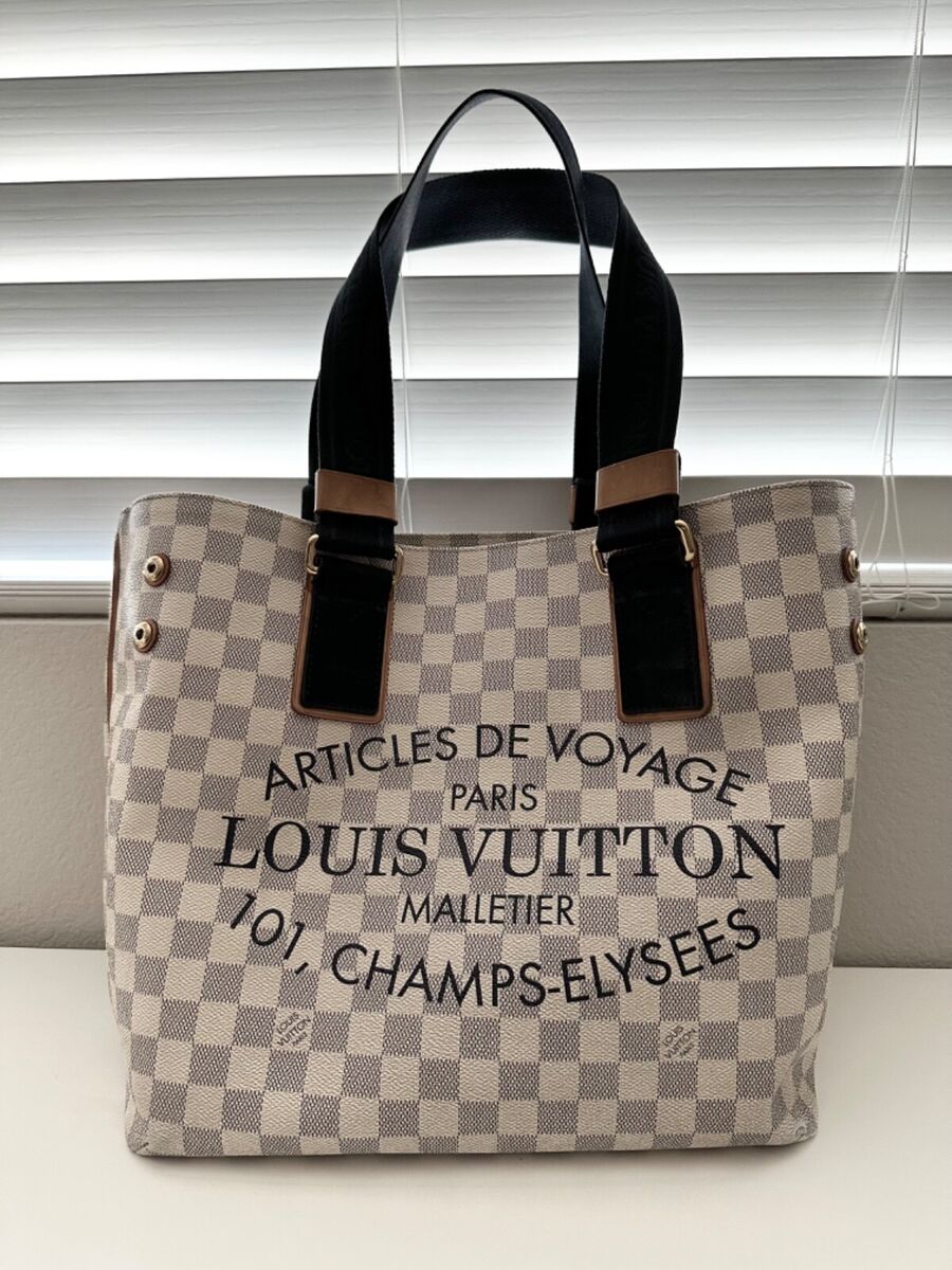 LOUIS VUITTON Cabas Plan Soleil Hippo MM Tote Bag 2012 LOUIS VUITTON Cabas Plan Soleil Hippo MM Tote Bag 2012
