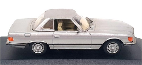 Minichamps 1/43 Scale 430 033450 - Mercedes Benz 350 SL Cabrio H/Top - Silver - Picture 3 of 5